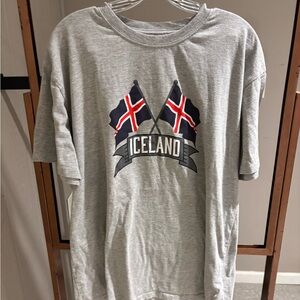 The country of Iceland t-shirt size XXL. Short sleeve. 60/40 cotton/poly. EUC.